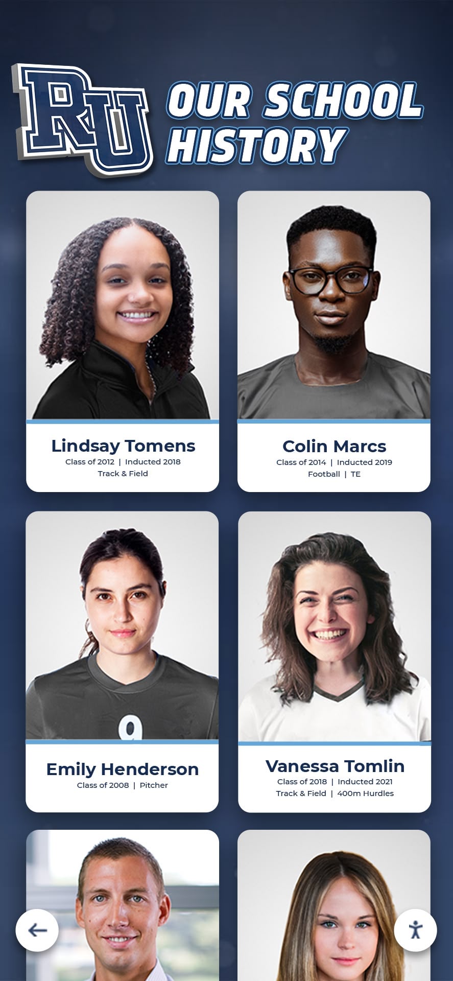 Graduate achievement display